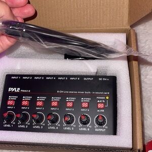 Pyle PMX6 Wireless Mixer Interface